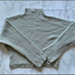 FREE PEOPLE Mohair Cowl Neck Sweater